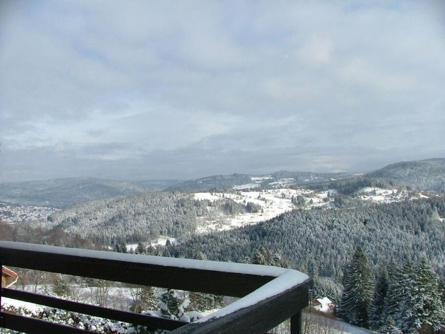 Maison D'Altitude Avec Vue Panoramique A Gérardmer Exterior foto